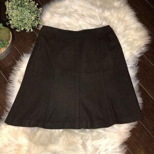 Chadwicks brown classic wool skirt sz 16